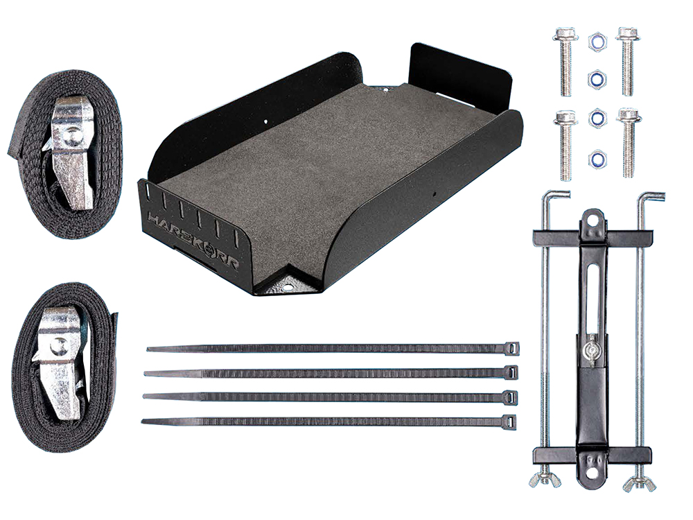 HARDKORR Battery Tray with Clamp for Hard Korr 200AH Lithium Battery (Kit) - HKPBATTRAY200